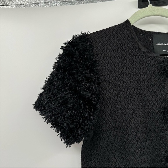 Vintage Michael Simon New York Sweater Size Small Cozy Knit Black - Picture 4 of 5